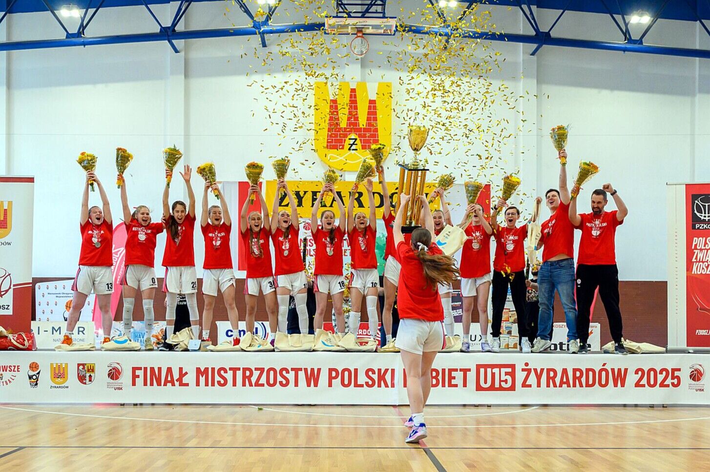 BASKET 4 EVER KSAWERÓW MISTRZ POLSKIE U15