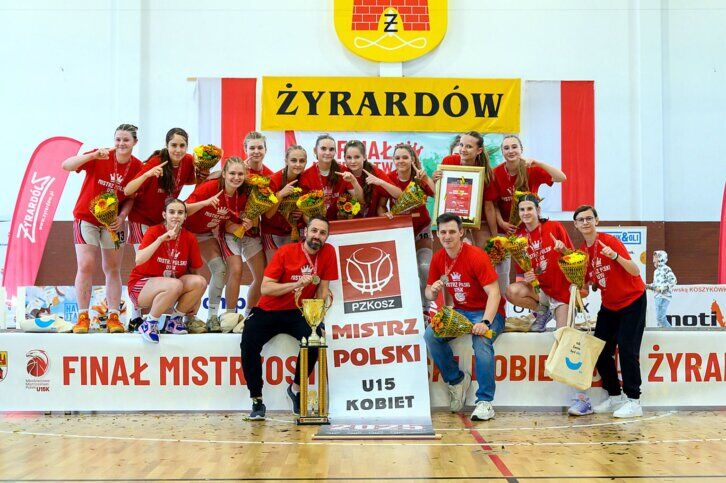 BASKET 4EVER Ksawerów - Mistrz Polski U15K